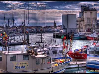 Le port de pêche des Sables d'Olonne, un passage obligé pour les curieux